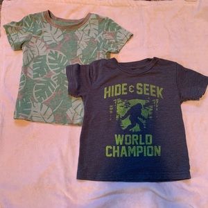 Boys tees 18mo.